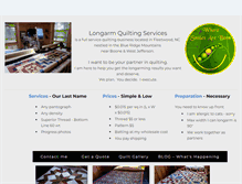 Tablet Screenshot of longarming.com